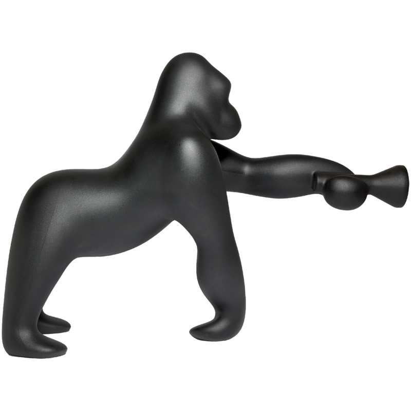 Qeeboo Kong XS Black Ape Table Lamp, Stefano Giovannoni