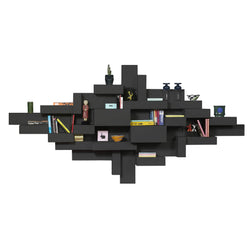 Black Primitive Bookshelf