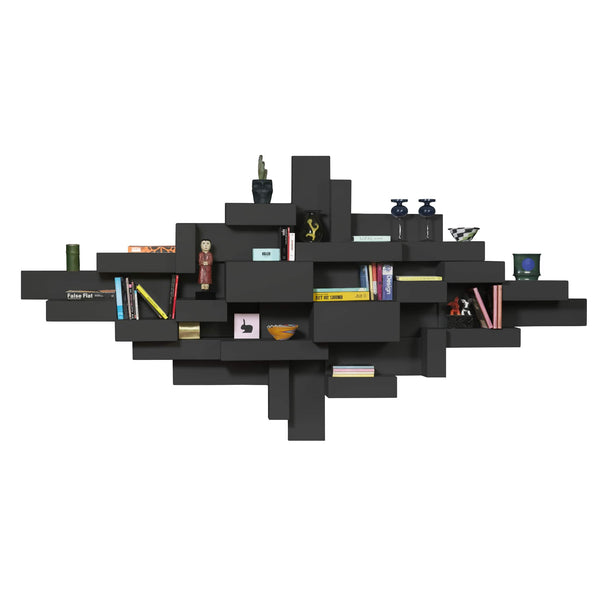 Black Primitive Bookshelf