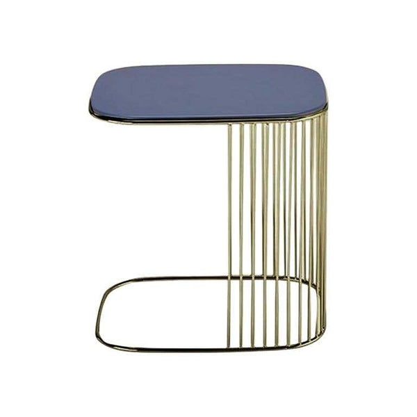 Comb Blue Frame Side Table