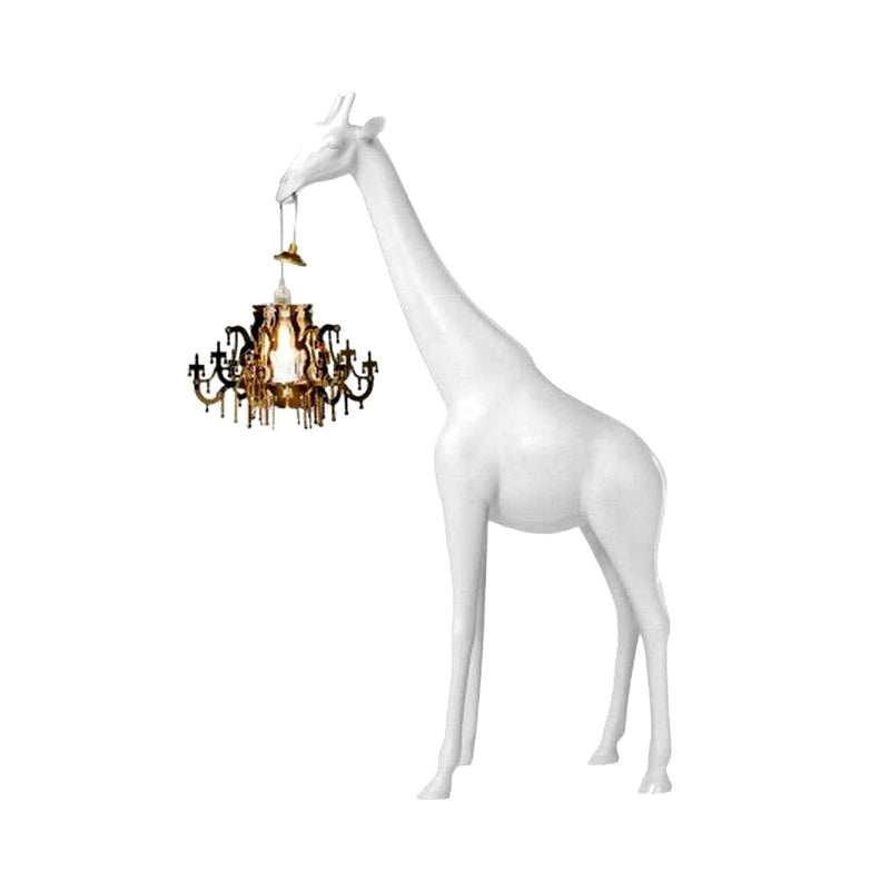 White Giraffe in Love XS Chandelier