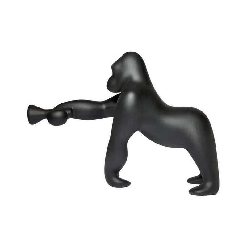 Qeeboo Kong XS Black Ape Table Lamp, Stefano Giovannoni