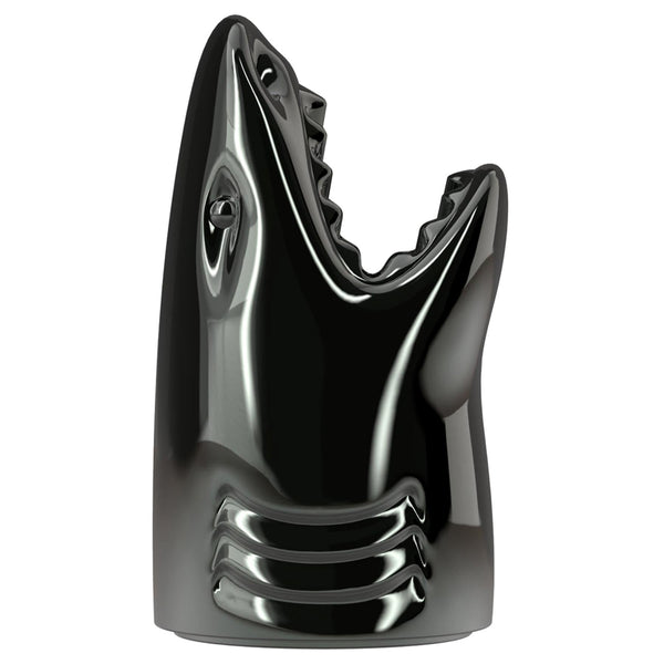 Killer Metallic Titanium Shark Umbrella Stand