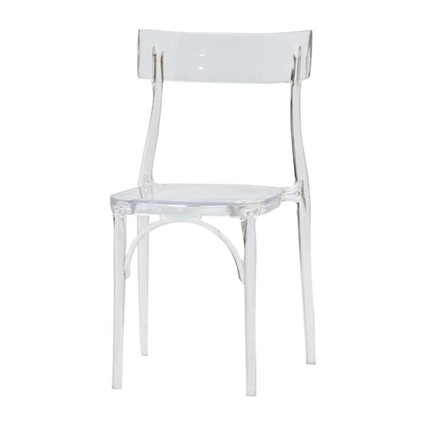 Milani, Transparent Polycarbonate Dining Chair