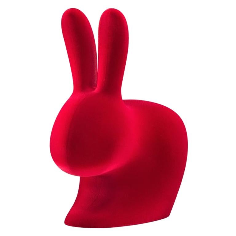 Red Velvet Rabbit Chair