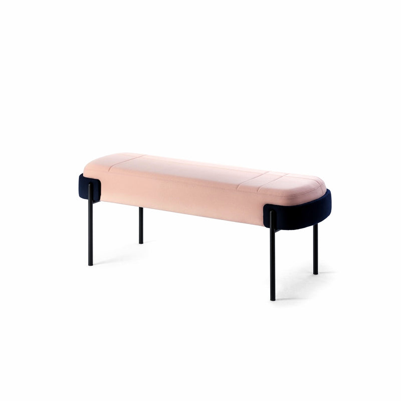 Pink Velvet Bench