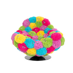 Candy Multi-Color Lounge and Fluffy Swivel Chair