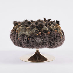 Wild Boar Pouf Trompette