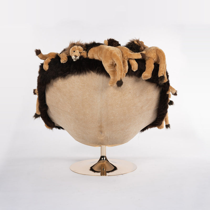 Lion, Lounge Swivel Chair