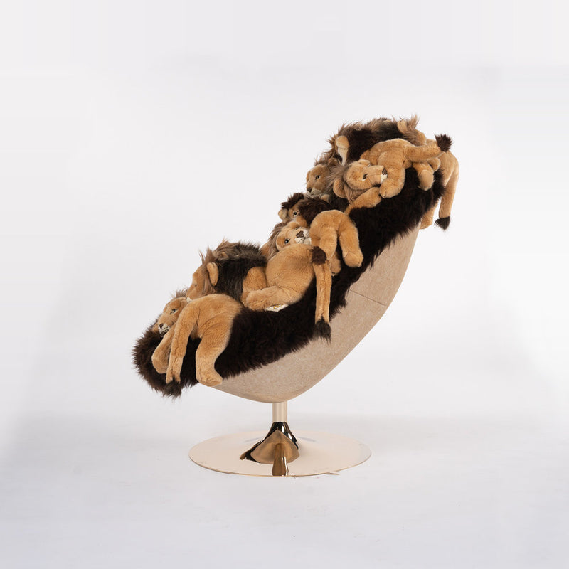 Lion, Lounge Swivel Chair