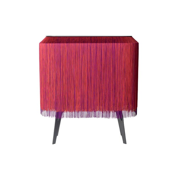 Large Red Fringe Bar