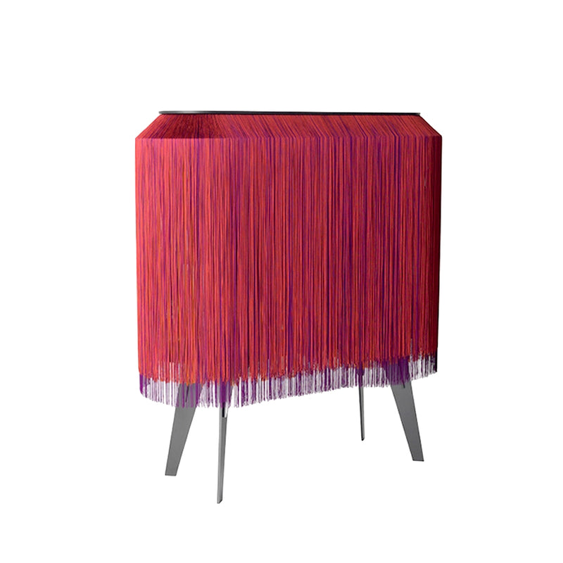 Large Red Fringe Bar