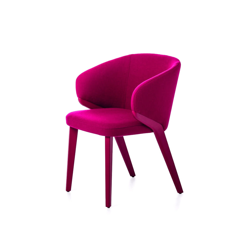 Nora Bordeaux Armchair