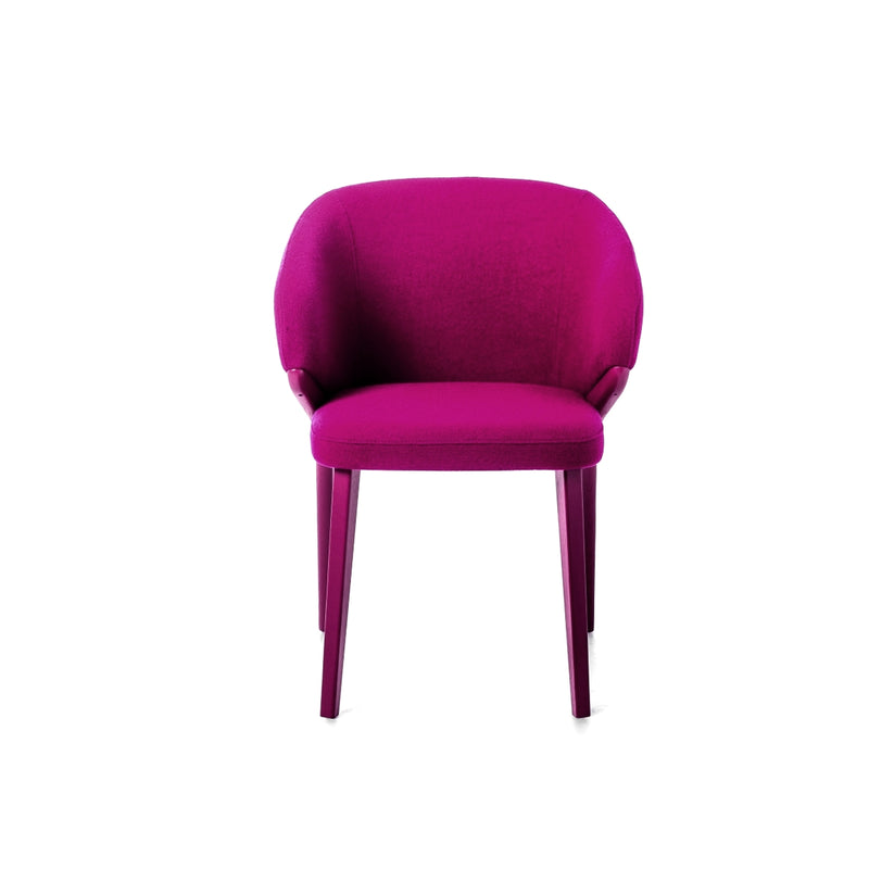 Nora Bordeaux Armchair