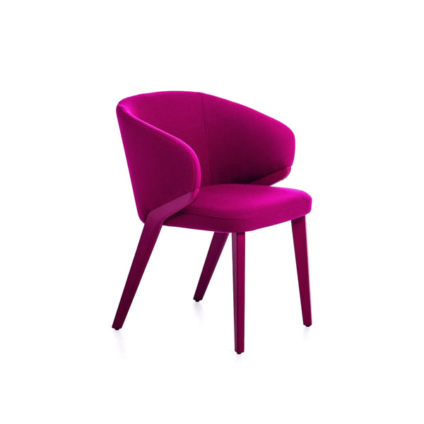 Nora Bordeaux Armchair