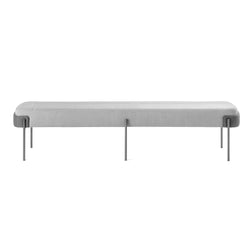 Wam Grey Long Bench