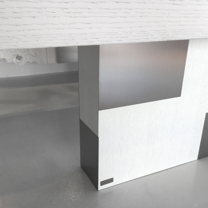 Evo White Dining Table