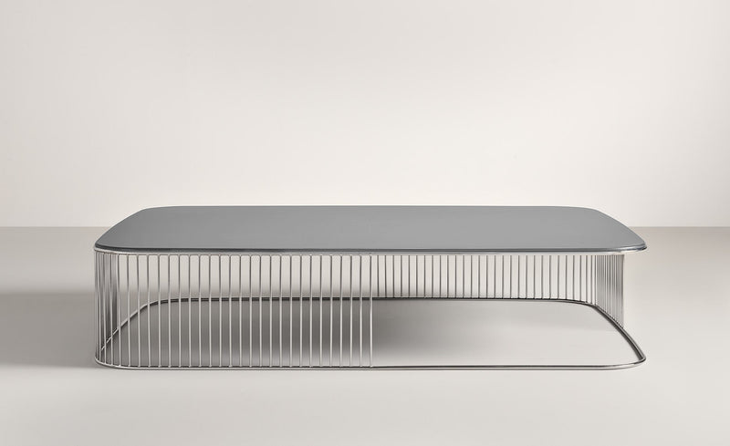 Grey Comb Coffee Table