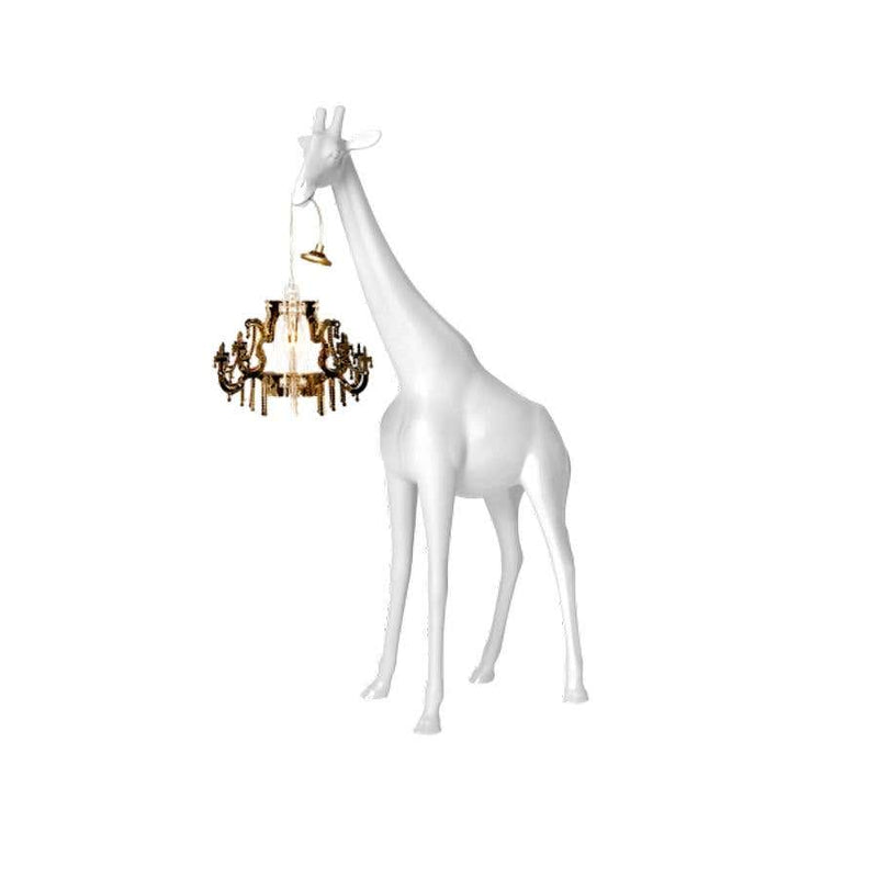 White Giraffe in Love XS Chandelier