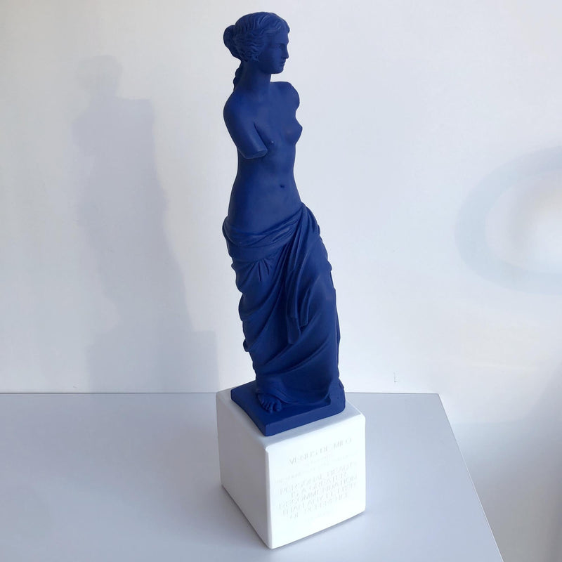 Venus De Milo Statue in Blue