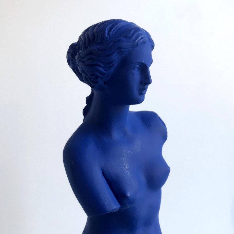 Venus De Milo Statue in Blue