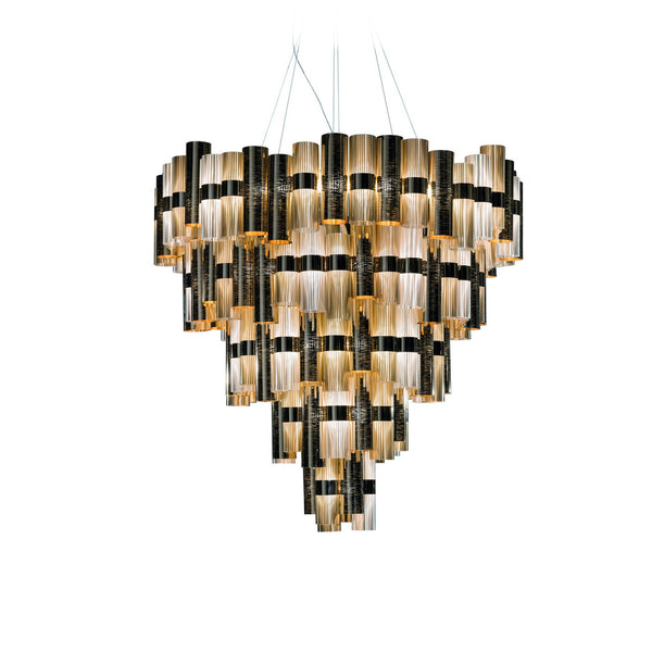 La Lollo Suspension Lamp in Gold