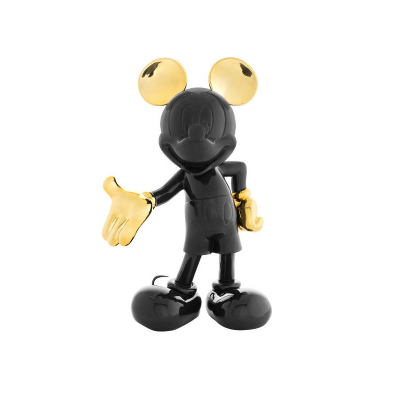 Mickey Bi-color Figurine Black & Gold