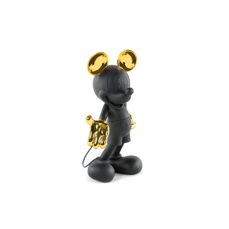 Mickey Bi-color Figurine Black & Gold