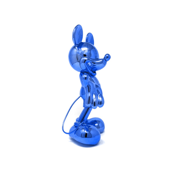 Mickey, Metallic Figurine Blue