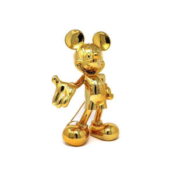 Mickey, Metallic Figurine Gold