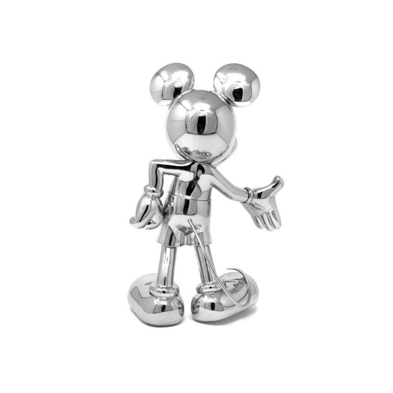 Mickey, Metallic Figurine Silver