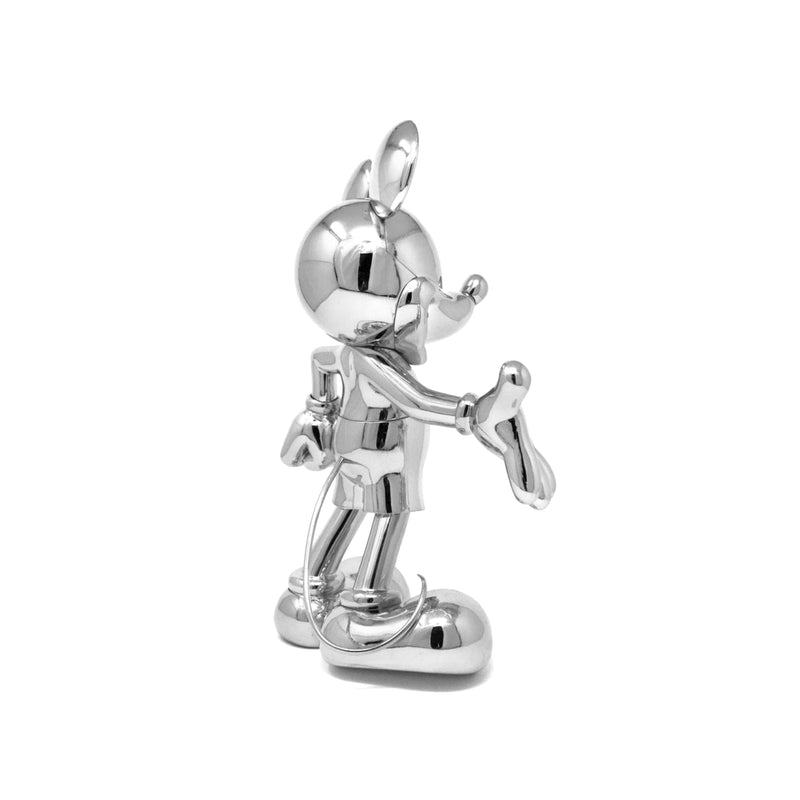 Mickey, Metallic Figurine Silver