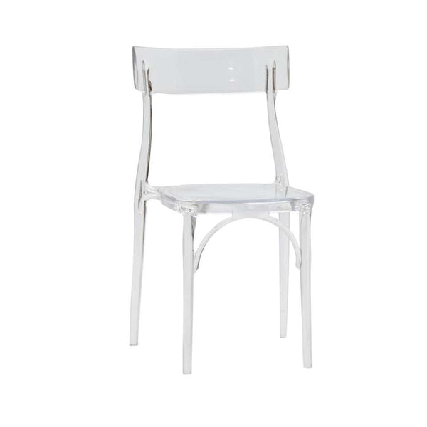 Milani, Transparent Polycarbonate Dining Chair