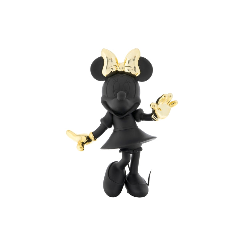 Minnie, Bi-color Figurine Black & Gold