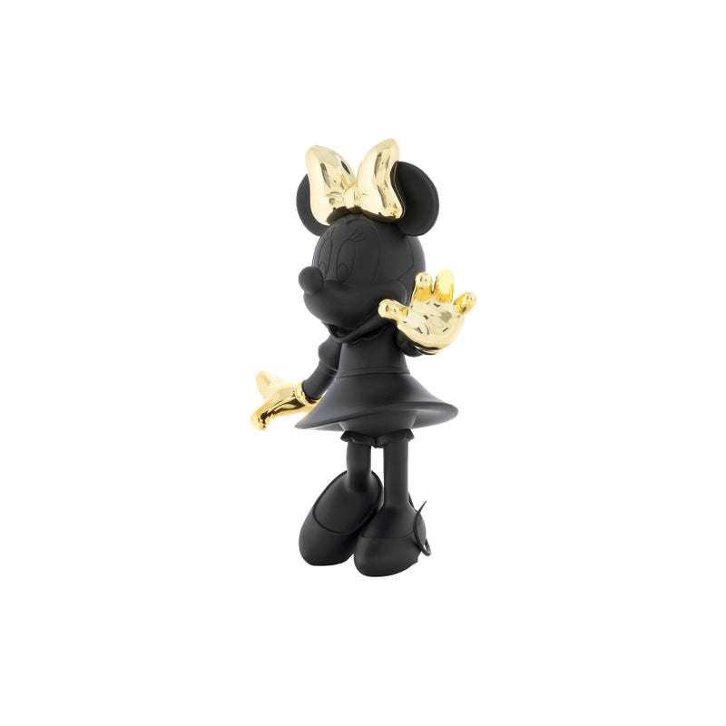 Minnie, Bi-color Figurine Black & Gold