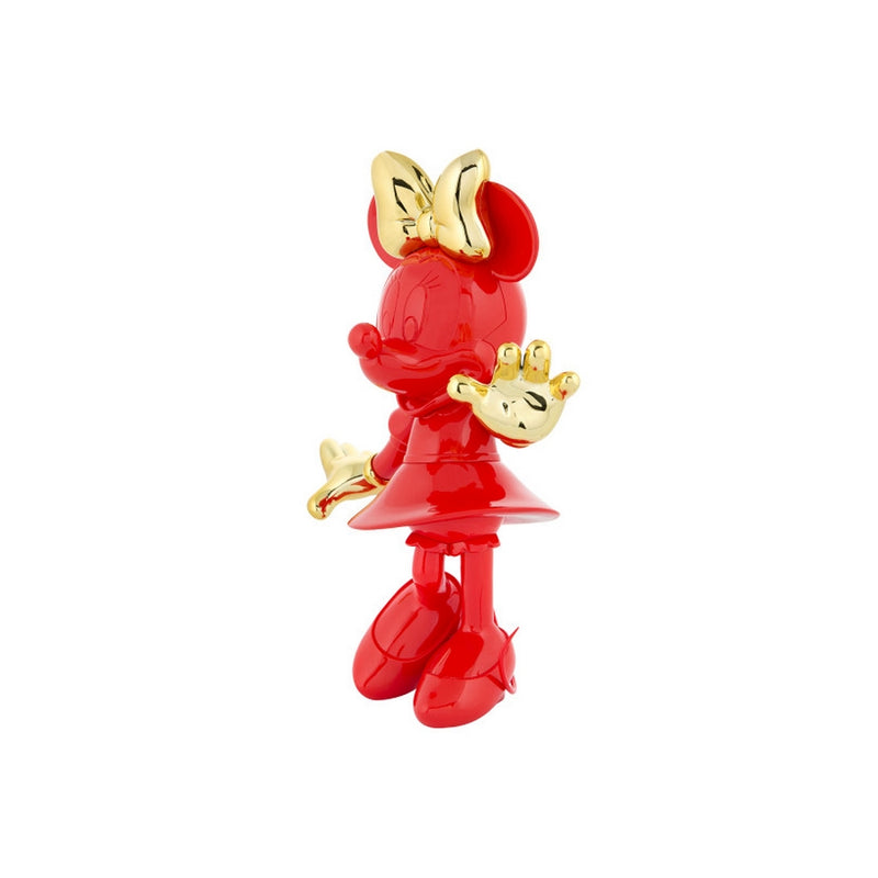 Minnie, Bi-color Figurine Gold & Red