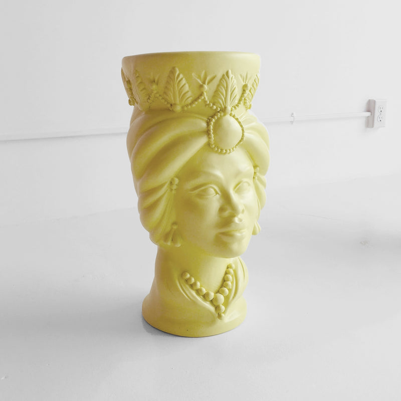 Yellow La Mora Stool