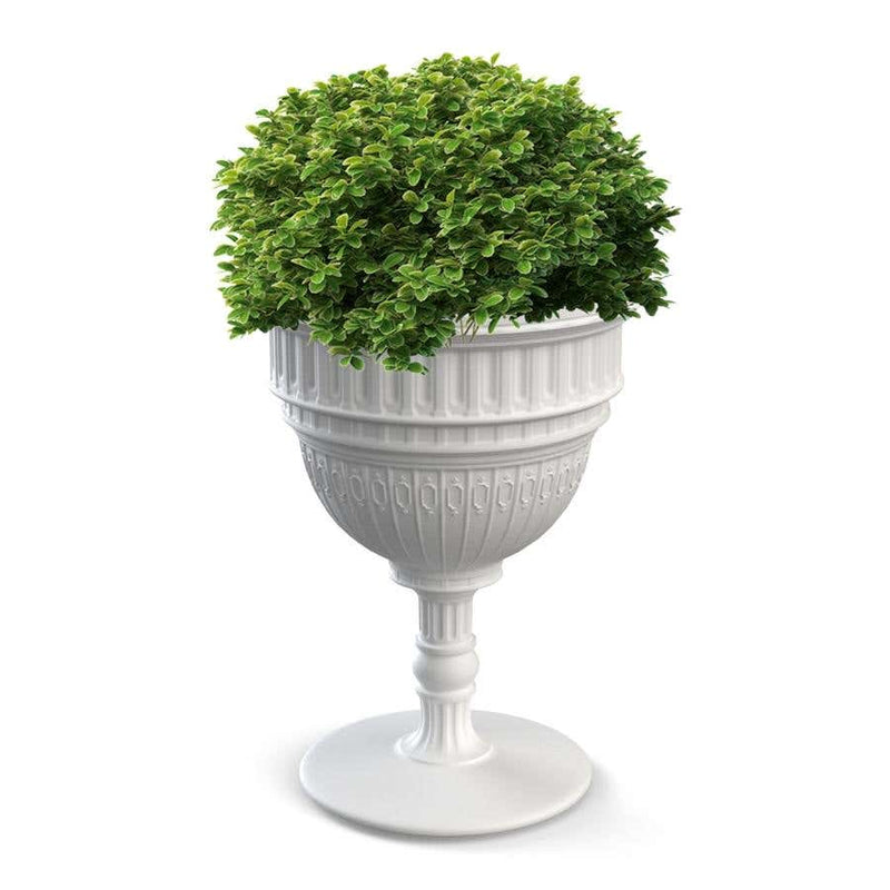 White Capitol Planter / Champagne Cooler