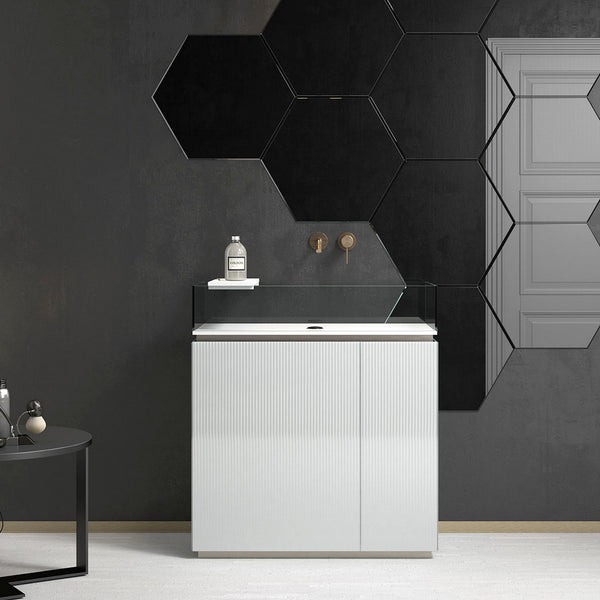 Plissé Monobloc Vanity