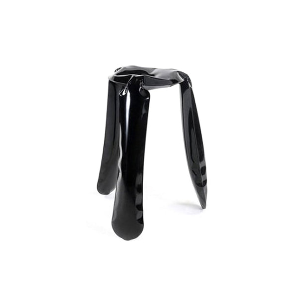 Plopp Stool Inox Black