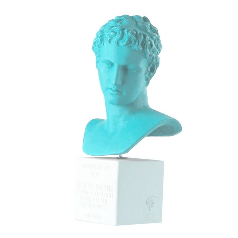 Marathon Statue in Turquoise XL