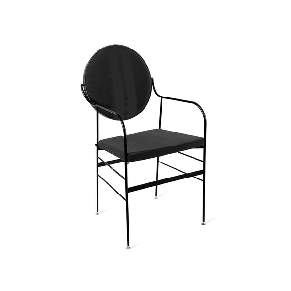 Black Velvet Dining Chair