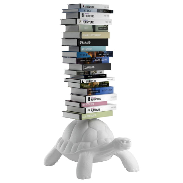 White Turtle Bookcase