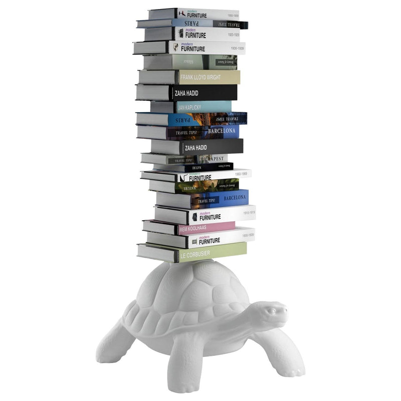 White Turtle Bookcase