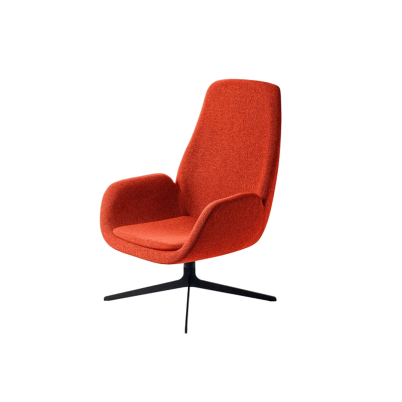 Red Mysa Lounge Chair