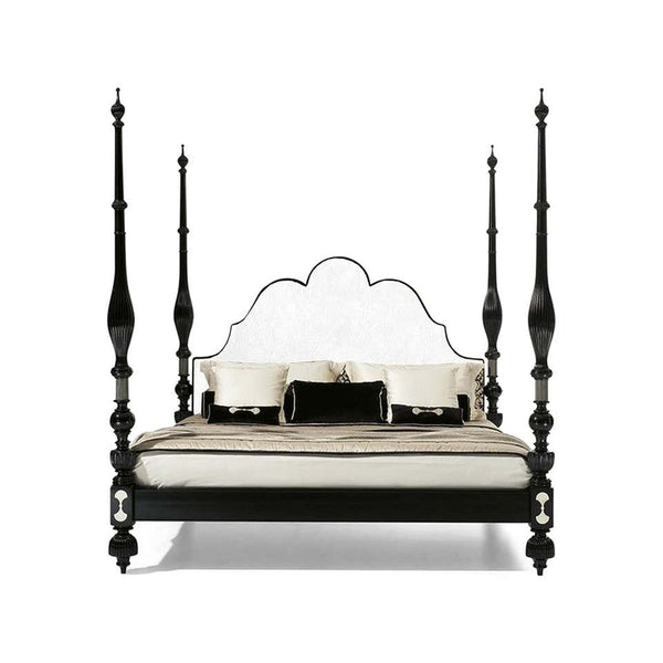 Black Marrakesh Four Poster Pacha King Size Bed